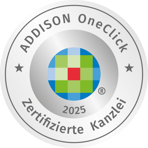 Addison OneClick 2025 Zertifizierte Kanzlei
